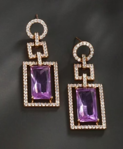 Violet Earrings