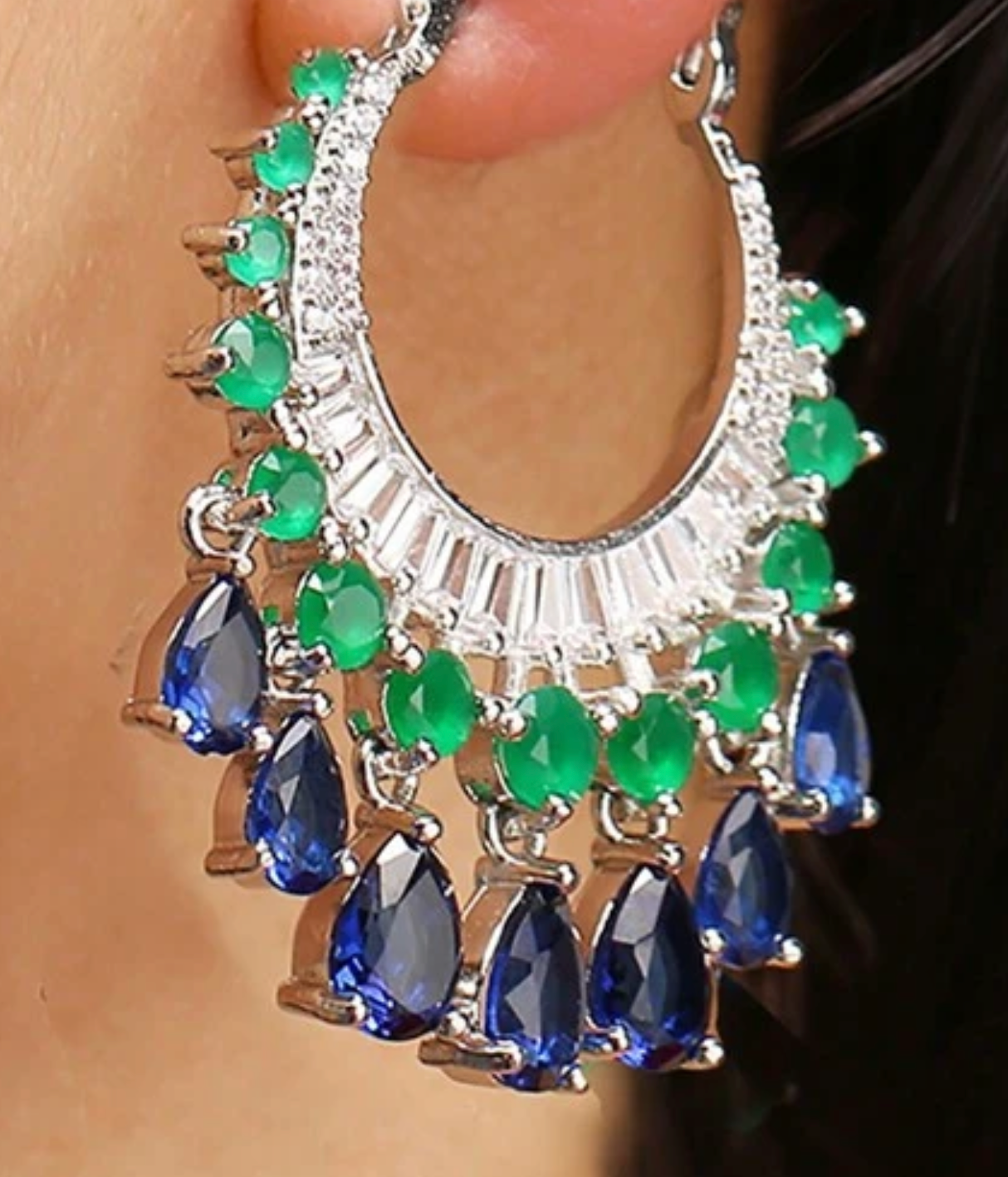 Crystal Tide Glimmers Earrings