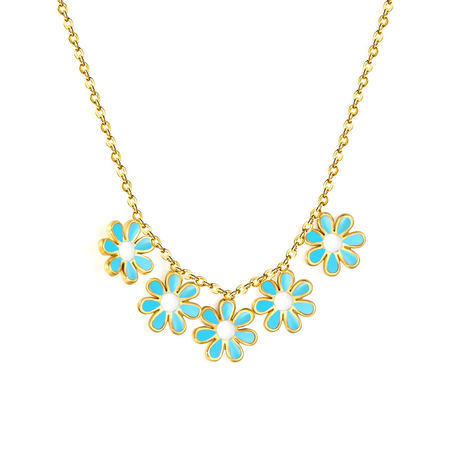 Daisy Dots Necklace
