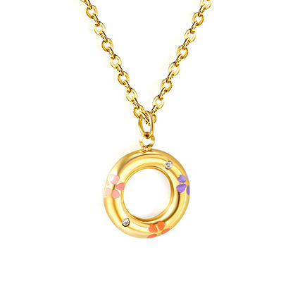 Floral Halo Pendant