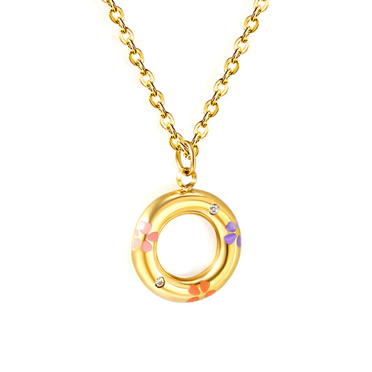 Floral Halo Pendant