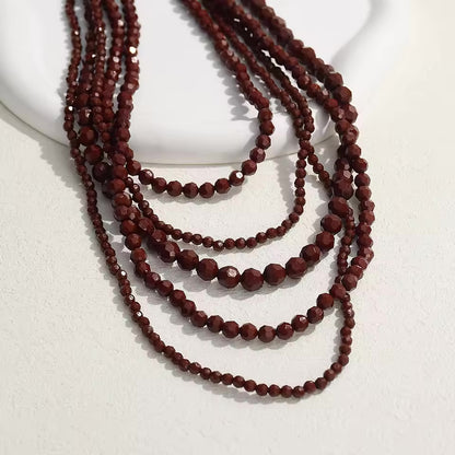 Bohemian Red Necklace