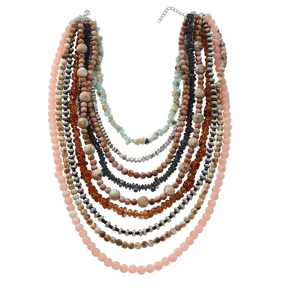 Natural Stones Necklace