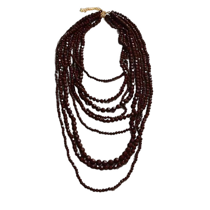 Bohemian Red Necklace