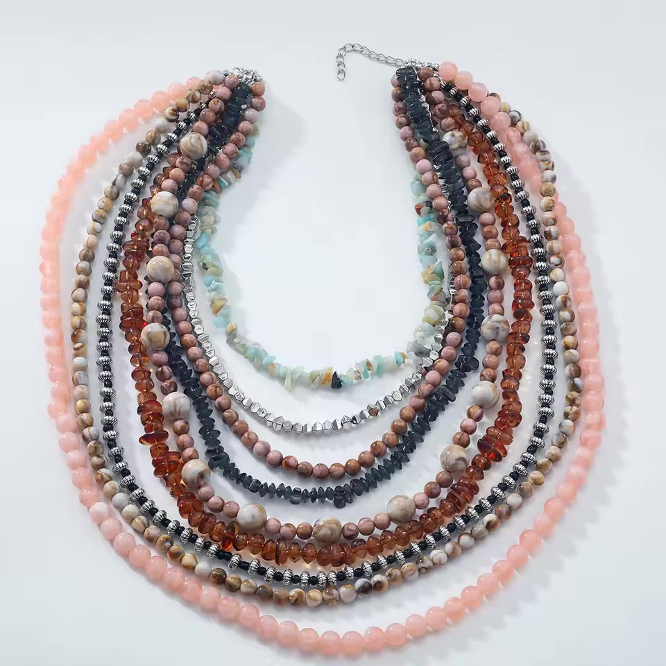Natural Stones Necklace