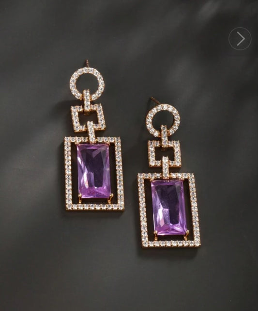 Violet Earrings