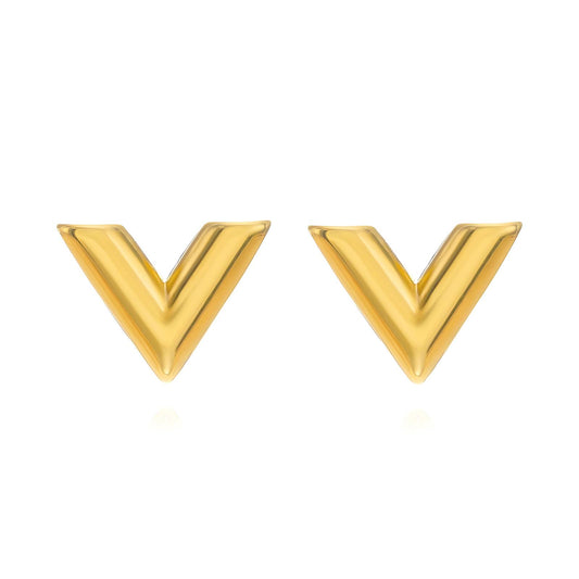 V Earrings