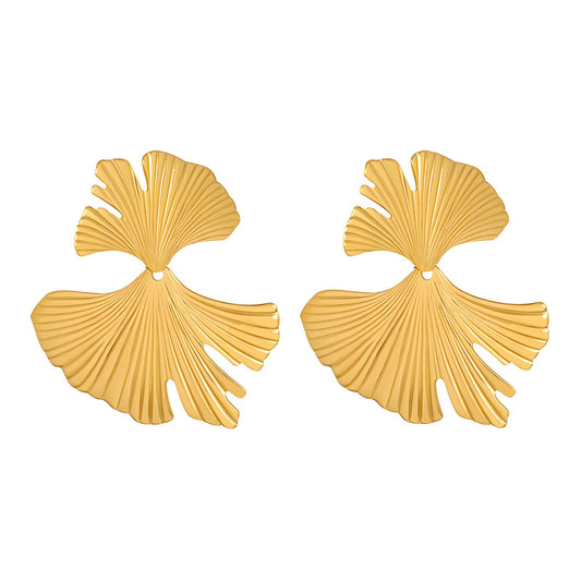 Golden Leafs Earrings