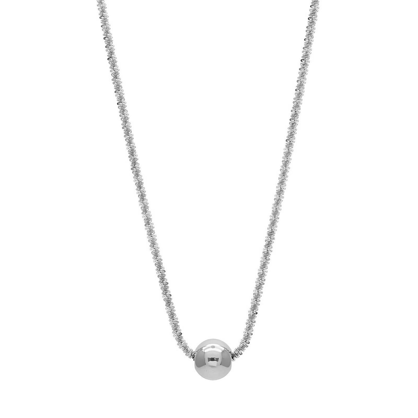 Silver Halo Necklace