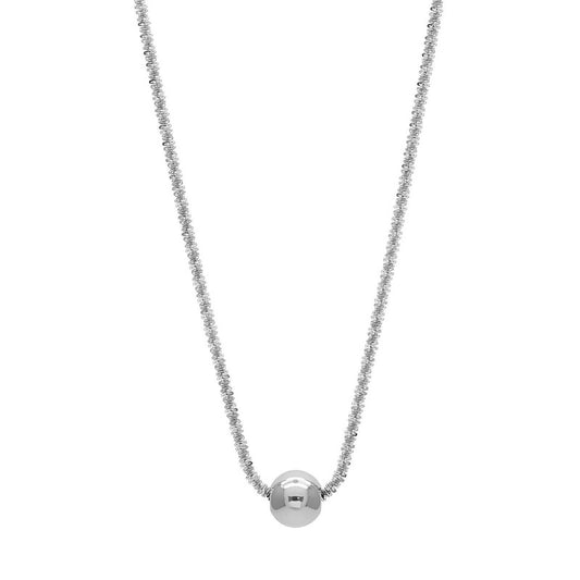 Silver Halo Necklace